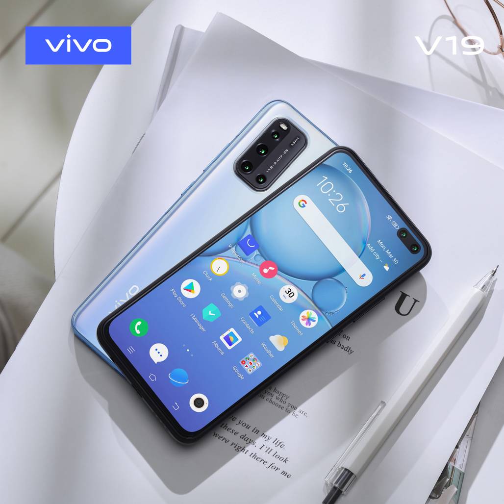 Vivo V19 ra mắt tại Việt Nam: Sạc 33W, màn hình đẹp giá 9 triệu