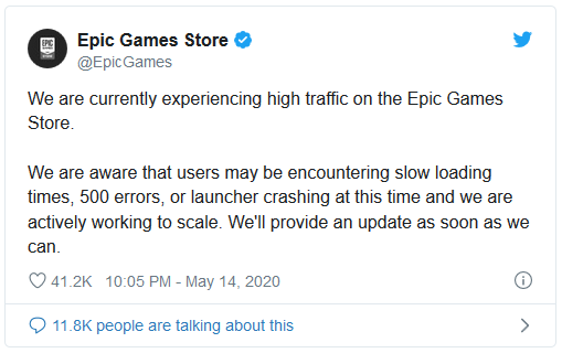 Cho game thủ tải miễn phí GTA V, cửa hàng Epic Games Store sập ngay tức khắc - Ảnh 1.