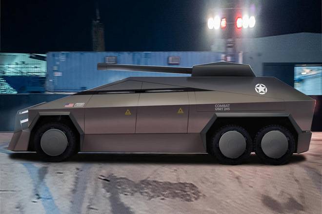 Cybertruck của Tesla có thể được chuyển đổi thành xe tăng bọc thép - Ảnh 8.