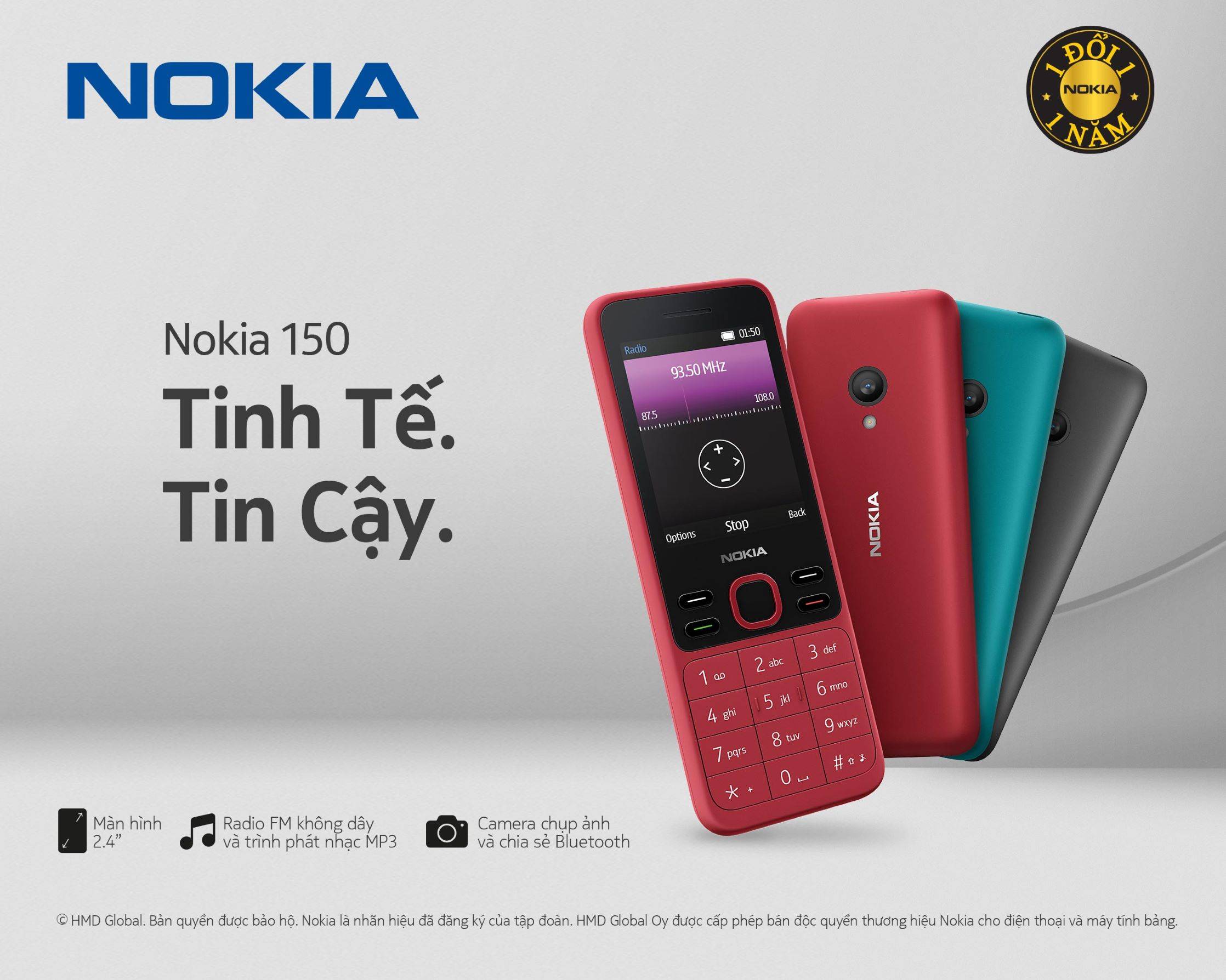 Nokia 150_Tin tế - Tin cậy