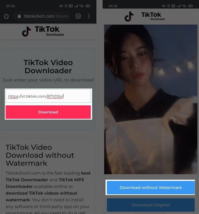 Hướng dẫn cách tải video trên Tiktok không có watermark