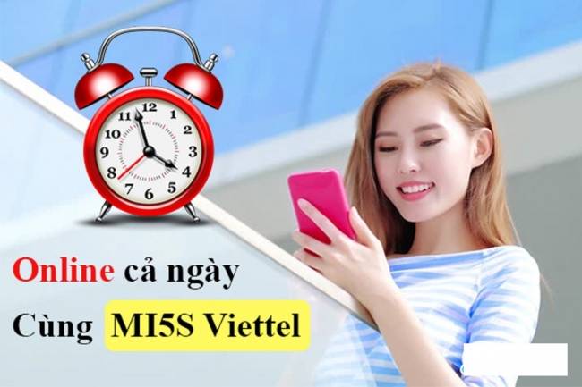 Hướng dẫn đăng ký gói MI5S Viettel siêu rẻ: Chỉ 5.000 đồng nhận ngay data khủng