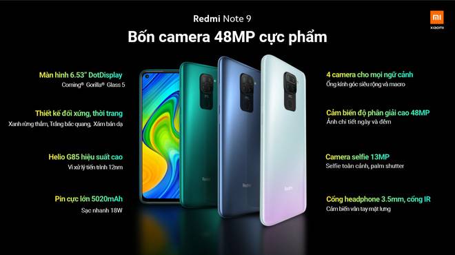 Redmi Note 9 và Redmi Note 9 Pro ra mắt tại Việt Nam: Màn hình đục lỗ, 4 camera, giá từ 3.99 triệu đồng - Ảnh 4.