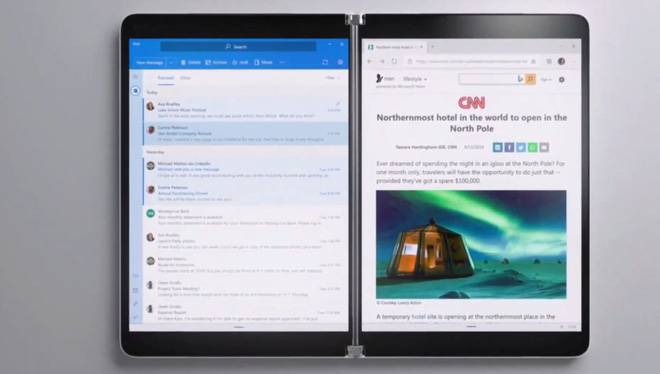 Tablet hai màn hình Surface Neo bị hoãn ra mắt vô thời hạn - Ảnh 2.