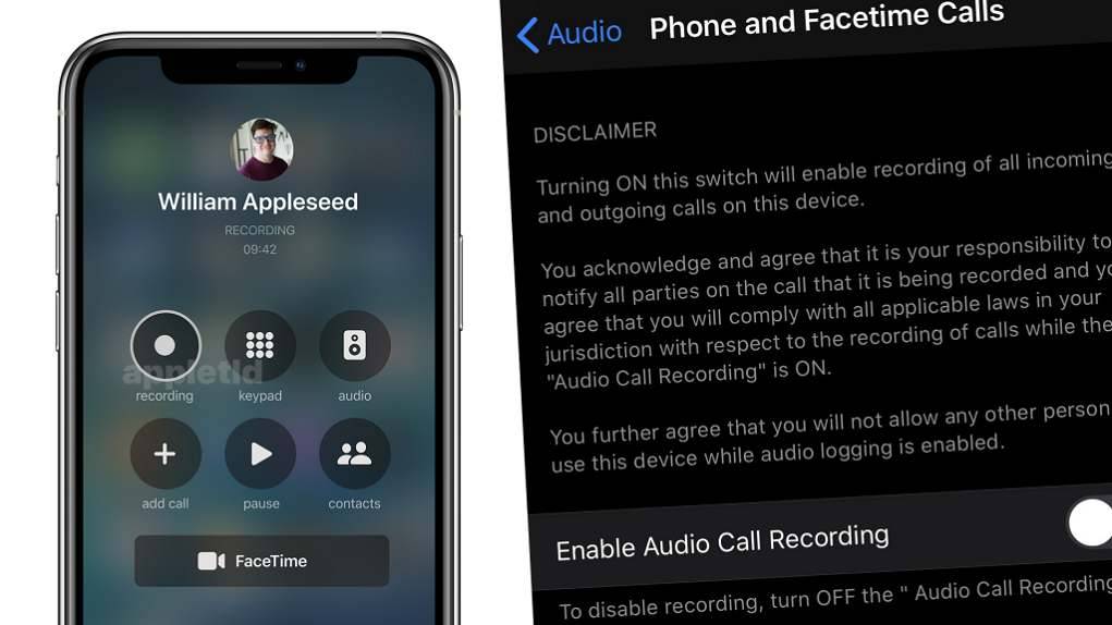 iOS 14 sẽ có tính năng ghi âm cuộc gọi thoại và cả Facetime