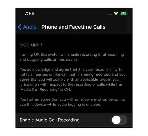 Lộ ảnh iPhone sắp có khả năng tự ghi âm cuộc gọi, tưởng thật nhưng hóa ra chỉ là cú lừa - Ảnh 1.