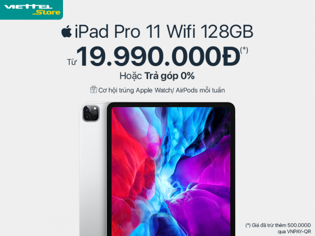  Thị trường chứng kiến iPad Pro 2020 chính hãng có mức giá thấp kỷ lục