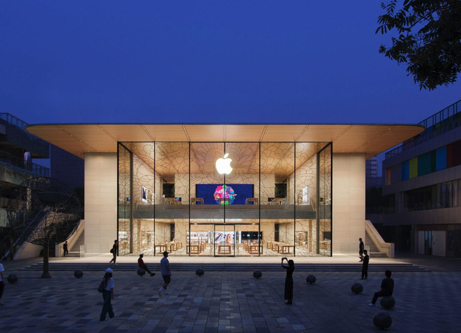 Apple vừa khai trương cửa hàng Apple Store đẹp nhất tại Trung Quốc - Ảnh 1.