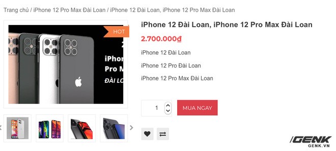 Cảnh giác với iPhone 12 Pro Max hàng nhái chạy Android, giá 2.5 triệu đồng tại Việt Nam - Ảnh 1.