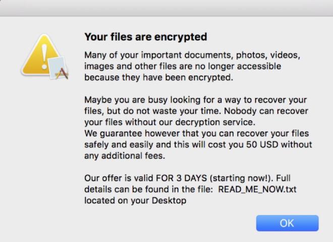 Đừng nghĩ MacOS an toàn, một mã độc tống tiền đặc biệt nguy hiểm đang tấn công hệ điều hành này - Ảnh 3.