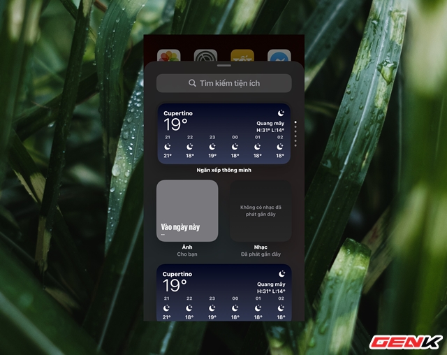 iOS 14: Cách thêm và tùy biến Widget ở màn hình Homescreen - Ảnh 3.