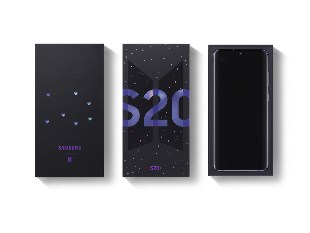 Samsung ra mắt phiên bản đặc biệt Galaxy S20+ BTS