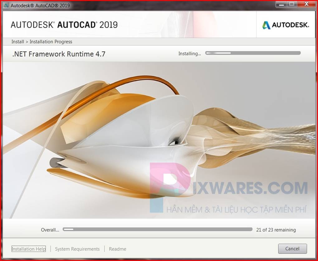 doi autocad 2019 chay cai dat vao he thong 6