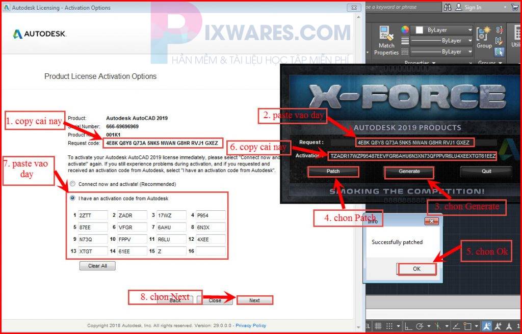 huong dan crack autocad 2019 16