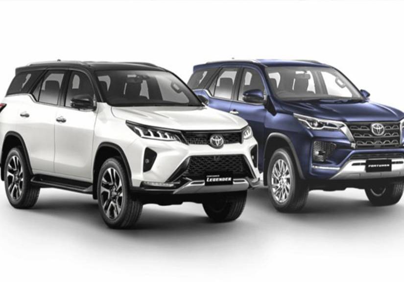 Toyota Fortuner 2021 facelift lộ biến thể trước ngày ra mắt