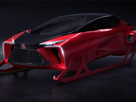 Lexus HX Sleigh Concept - Xe trượt tuyết sang trọng, lắp động cơ phản lực, "cốp không đáy" cho Ông già Noel