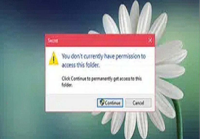 Cách sữa lỗi “Permission to access this folder” khi truy cập vào thư mục trong Windows 10