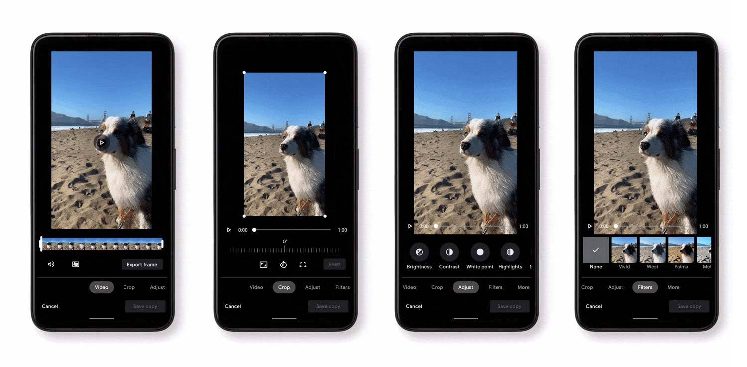 nguoi dung android se vui mung khi google photos da co the chinh sua video 3