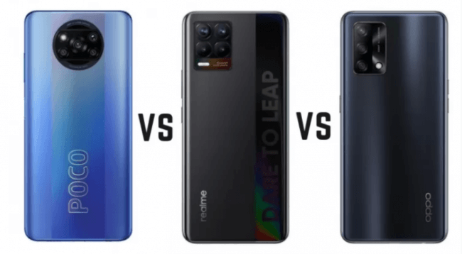 so sanh oppo f19 realme 8 vs poco x3 pro nen chon model nao trong phan khuc tam trung 1