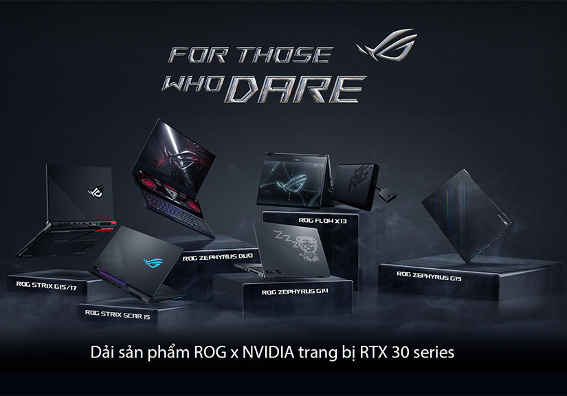 ASUS ROG công bố Flow X13 và dải sản phẩm dùng NVIDIA GeForce RTX 30-series