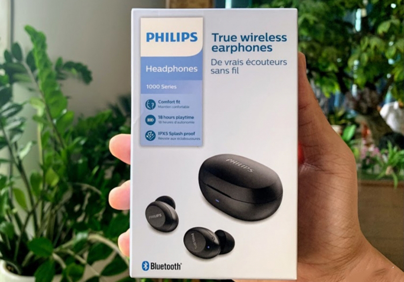 Đánh giá tai nghe không dây Philips 1000 TAT 1235: Thiết kế tối giản, chất âm cân bằng
