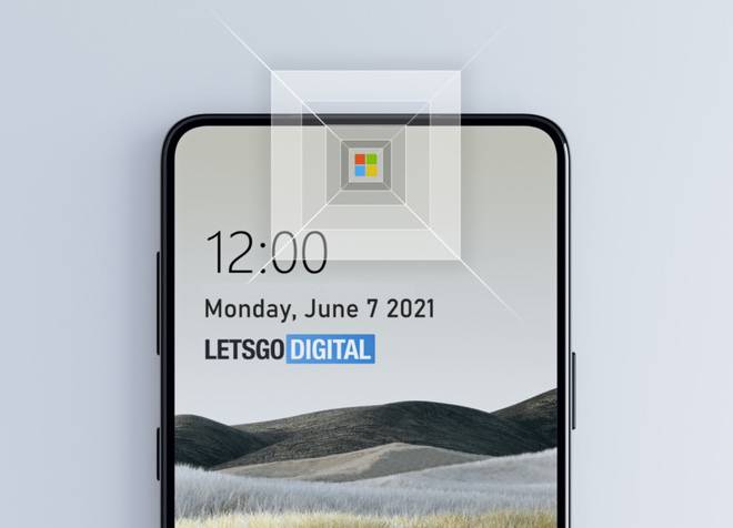 dien thoai android tuong lai cua microsoft se co camera an duoi logo cua may 1