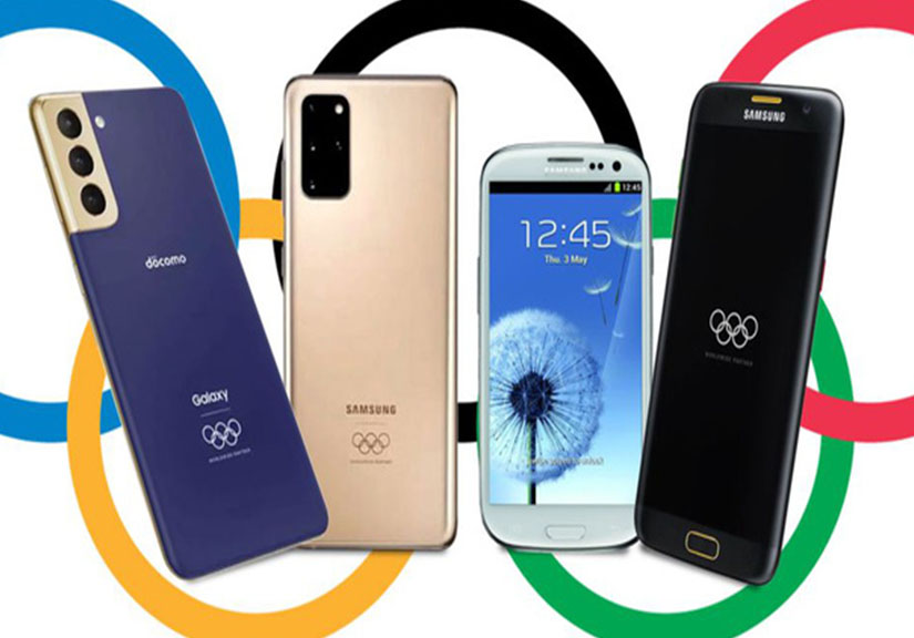 Điểm danh những chiếc điện thoại Samsung đã gắn liền với Olympic