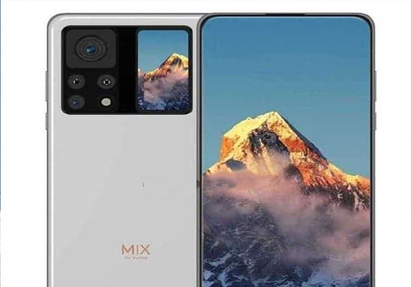 Xiaomi Mi MIX 4 lộ thiết kế với camera selfie ẩn và màn hình phụ phía sau