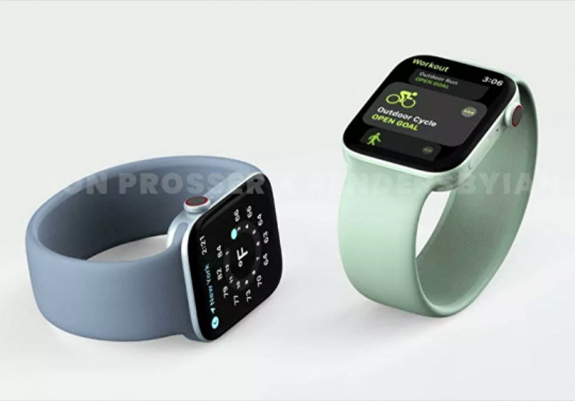 Apple Watch Series 7 lộ diện rõ nét: Thiết kế lột xác, thừa kế từ iPhone 12
