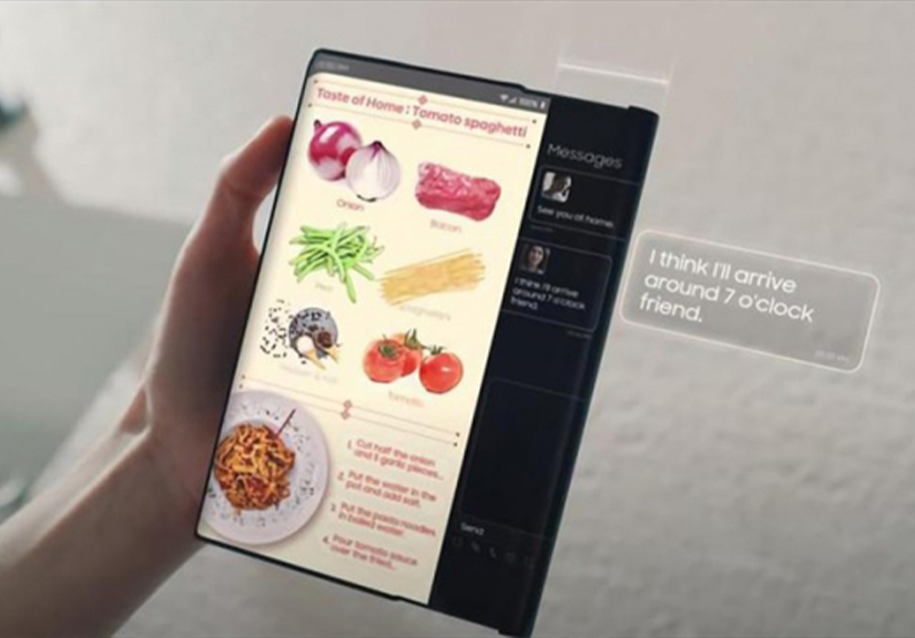 Galaxy Z Slide: Thiết kế màn hình cuộn, chip Snapdragon 888 hé lộ ngày ra mắt