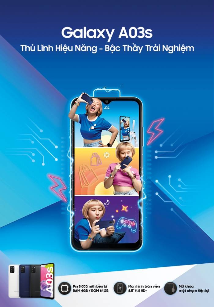 samsung chinh thuc mo ban galaxy a03s tai viet nam gia tot hon du kien manh hang dau phan khuc 1