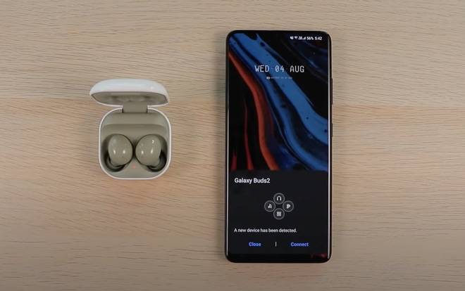 xuat hien video mo hop chi tiet galaxy buds2 ngay truoc ngay ra mat 4