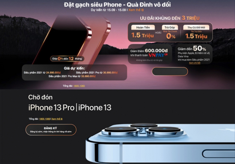 Apple “Phạt” cắt hàng iPhone 13 Series của nhà bán lẻ hàng đầu Việt Nam