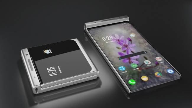 he lo concept dien thoai nokia flip co man hinh gap an dut samsung galaxy z flip3 1