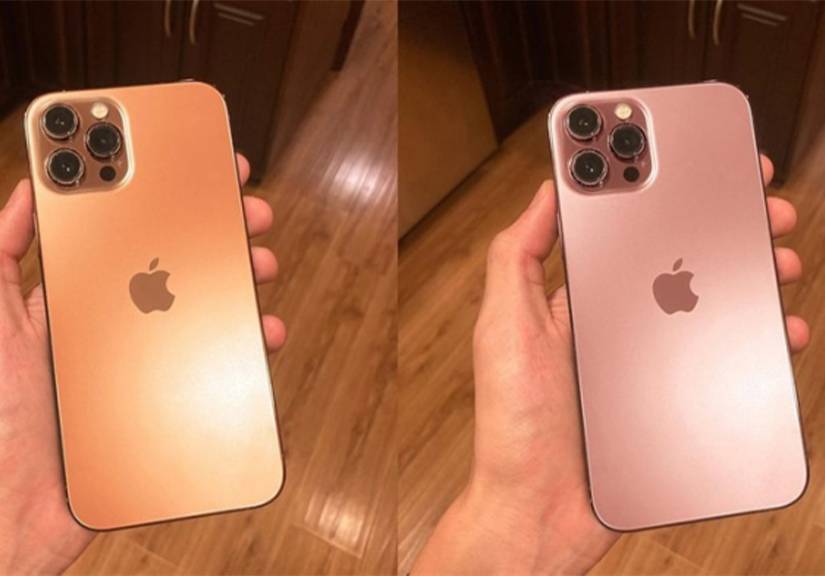 Trên tay iPhone 13 Pro cả hai phiên bản màu mới: Hồng và Vàng hoàng hôn!