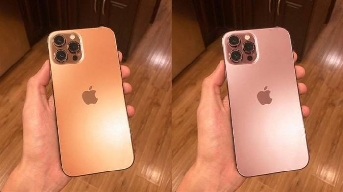 tren tay iphone 13 pro ca hai phien ban mau moi hong va vang hoang hon 2