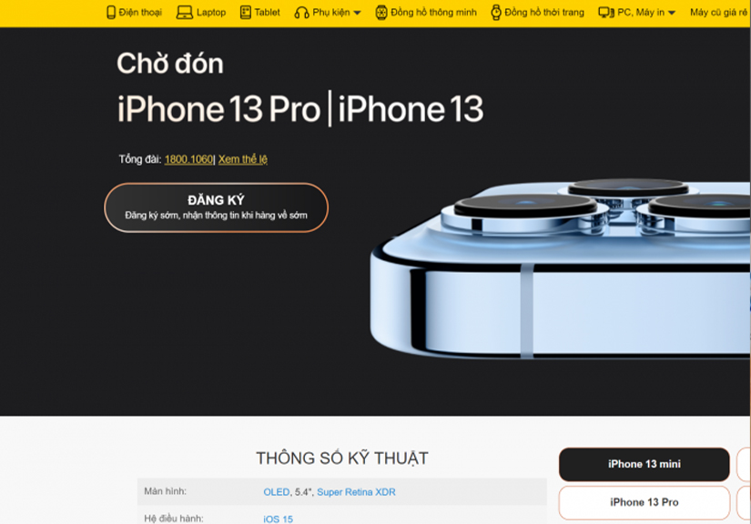 Vì sao các đại lý Apple tại Việt Nam ngừng nhận cọc iPhone 13?