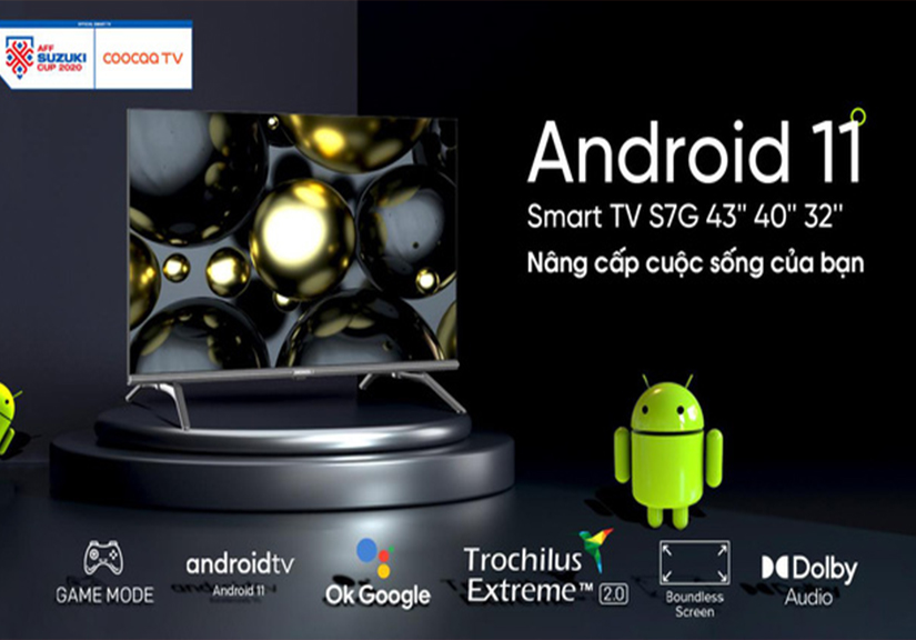 Coocaa TV – Siêu phẩm smart TV đã ra mắt với Android 11 mới nhất