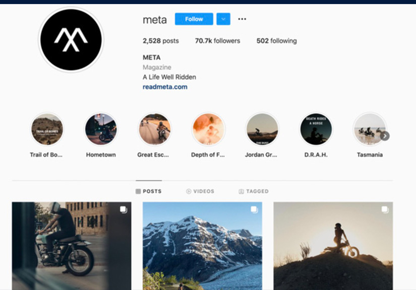 Facebook không thể sử dụng tên tài khoản "Meta" trên chính nền tảng Instagram của mình