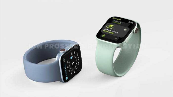 hinh anh thuc te dau tien apple watch series 7 truoc ngay ban ra man hinh tran vien 3