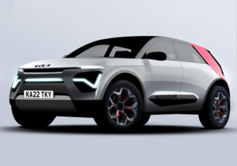 Hình ảnh teaser của mẫu xe crossover chạy điện Kia Niro thế hệ thứ 2