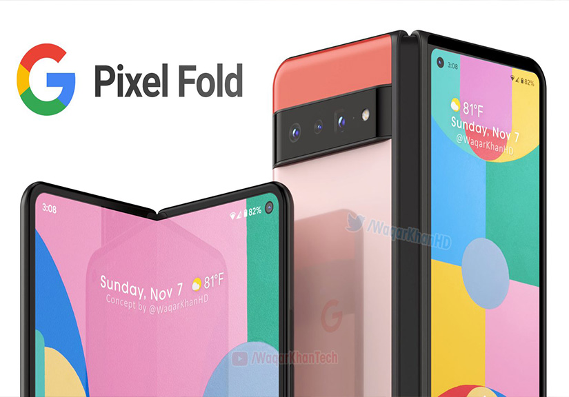 Pixel sắp ra mắt của Google có thiết kế màn hình gập, camera 12.2MP
