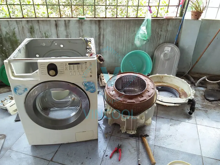Vì sao máy giặt không lên nguồn?
