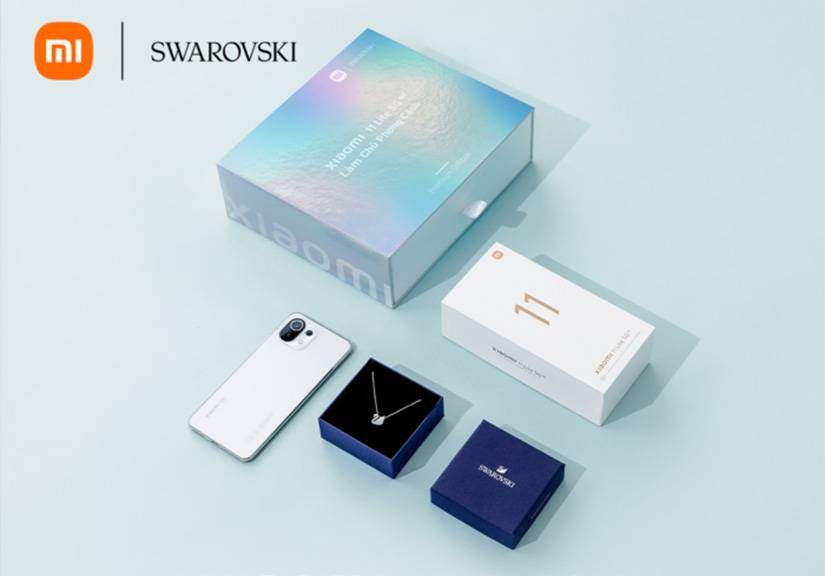 Xiaomi hợp tác cùng Swarovski mang đến tuyệt tác thiết kế mỏng, nhẹ và đầy tinh tế