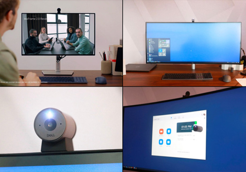 Dell giới thiệu nguyên mẫu webcam có thể gắn ở hầu hết mọi nơi vô cùng tiện dụng