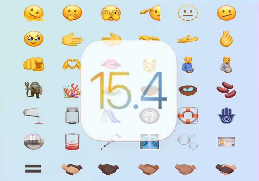 IOS 15.4 thêm loạt biểu tượng cảm xúc mới: Đàn ông mang bầu, thả tim, chào cờ...