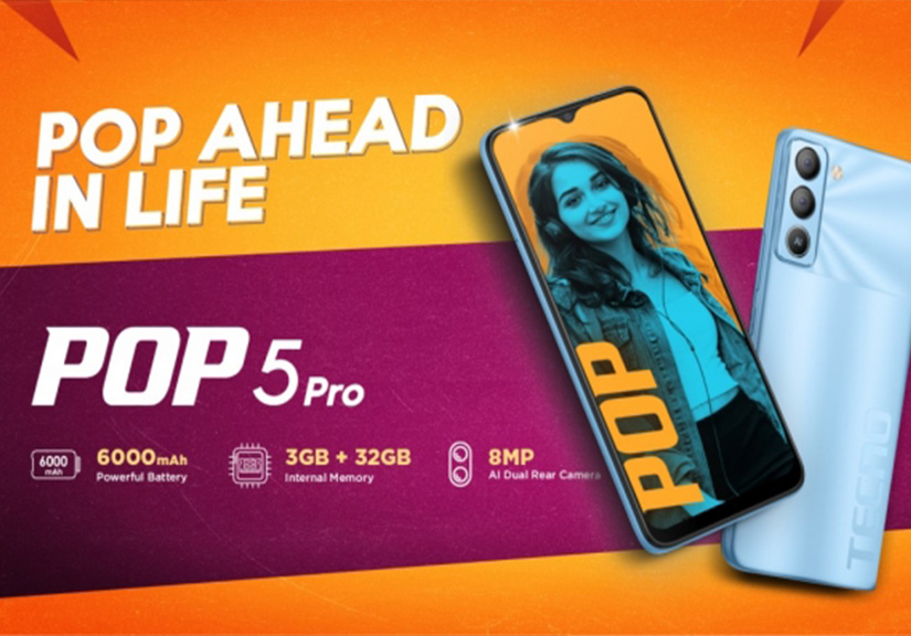 Tecno Pop 5 Pro trang bị Helio A22, pin 6.000 mAh ra mắt với giá bán khiến Nokia G21 ‘lo lắng'