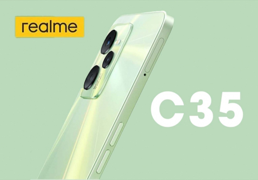 Realme C35 lộ diện với thiết kế cực đẹp, xác nhận ngày ra mắt