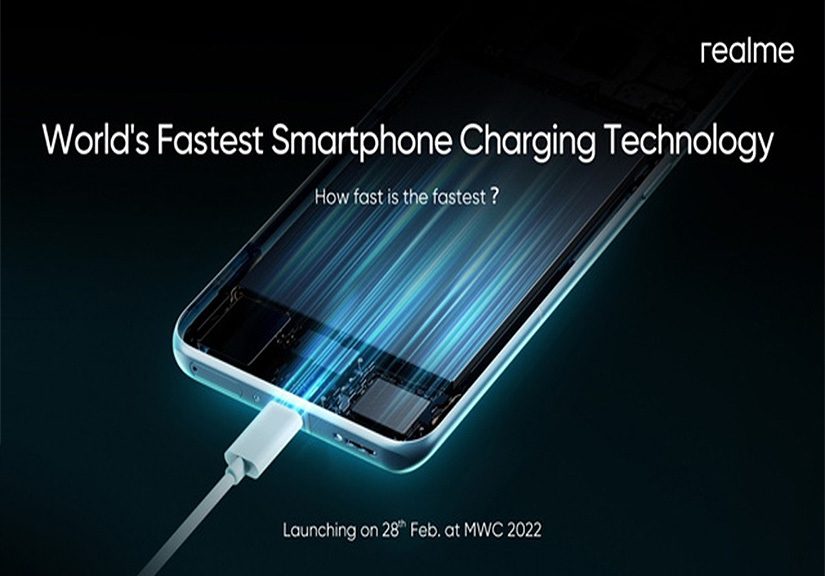 Realme sẽ giới thiệu "công nghệ sạc smartphone nhanh nhất thế giới" vào ngày 28 tháng 2