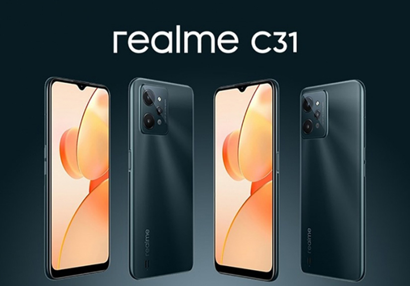 Realme C31 chính thức ra mắt, giá chỉ từ 2.5 triệu đồng